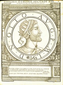 奥托2，由鲁道夫Wyssenbach，由Andreas盖斯纳，苏黎世，155印古钱币，雕刻罗马东部和西部最真实的图像的主将 作者 汉斯·鲁道夫·曼努埃尔·德意志